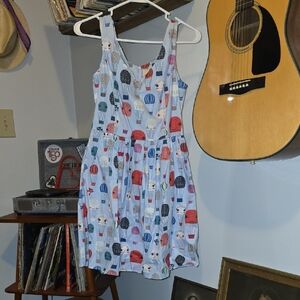 Colorful Printed Midi Dress